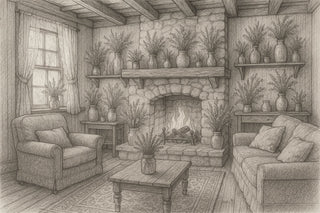 Trockenblumensträuße