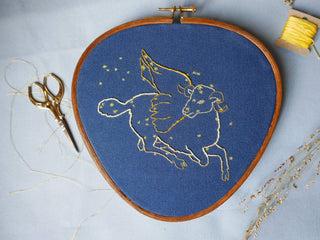 Embroidery pattern 'Constellation Aries'