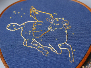 Embroidery pattern 'Constellation Aries'