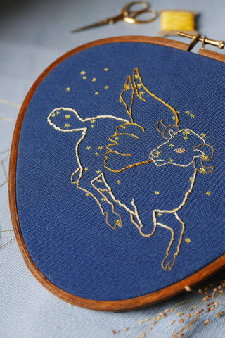 Embroidery pattern 'Constellation Aries'