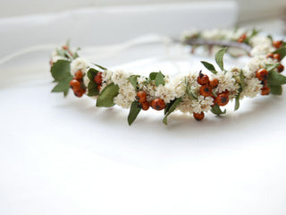 Haarkranz 'Wildes Röschen'