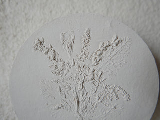 Botanical bas relief 'Solidago'