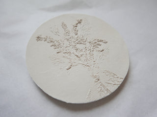 Botanical bas relief 'Solidago'