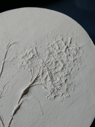 Botanical Bas Relief 'Lilac'