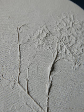 Botanical Bas Relief 'Lilac'