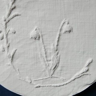 Relief Ornament 'Spring Snowflake'