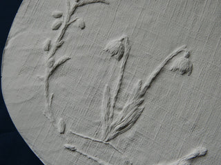 Relief Ornament 'Spring Snowflake'