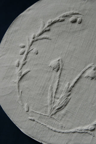 Relief Ornament 'Spring Snowflake'