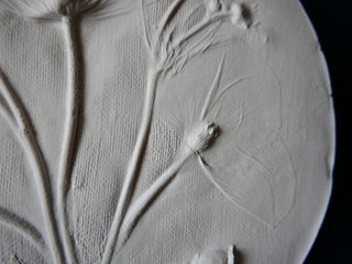 Botanical Bas Relief 'Papaver & Geum'