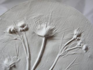 Botanical Bas Relief 'Papaver & Geum'