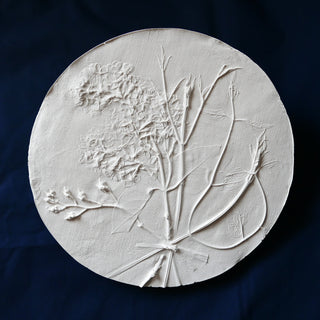 Pflanzenrelief 'Flieder & Clematis'