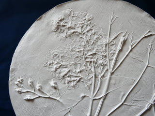 Pflanzenrelief 'Flieder & Clematis'