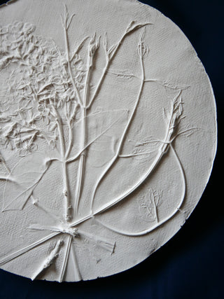 Pflanzenrelief 'Flieder & Clematis'