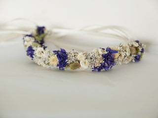 Flower crown 'Sunset'