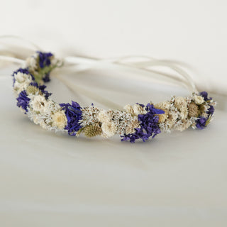 Flower crown 'Sunset'