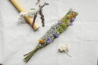 räucherbündel smudge stick lavendel johanniskraut bio