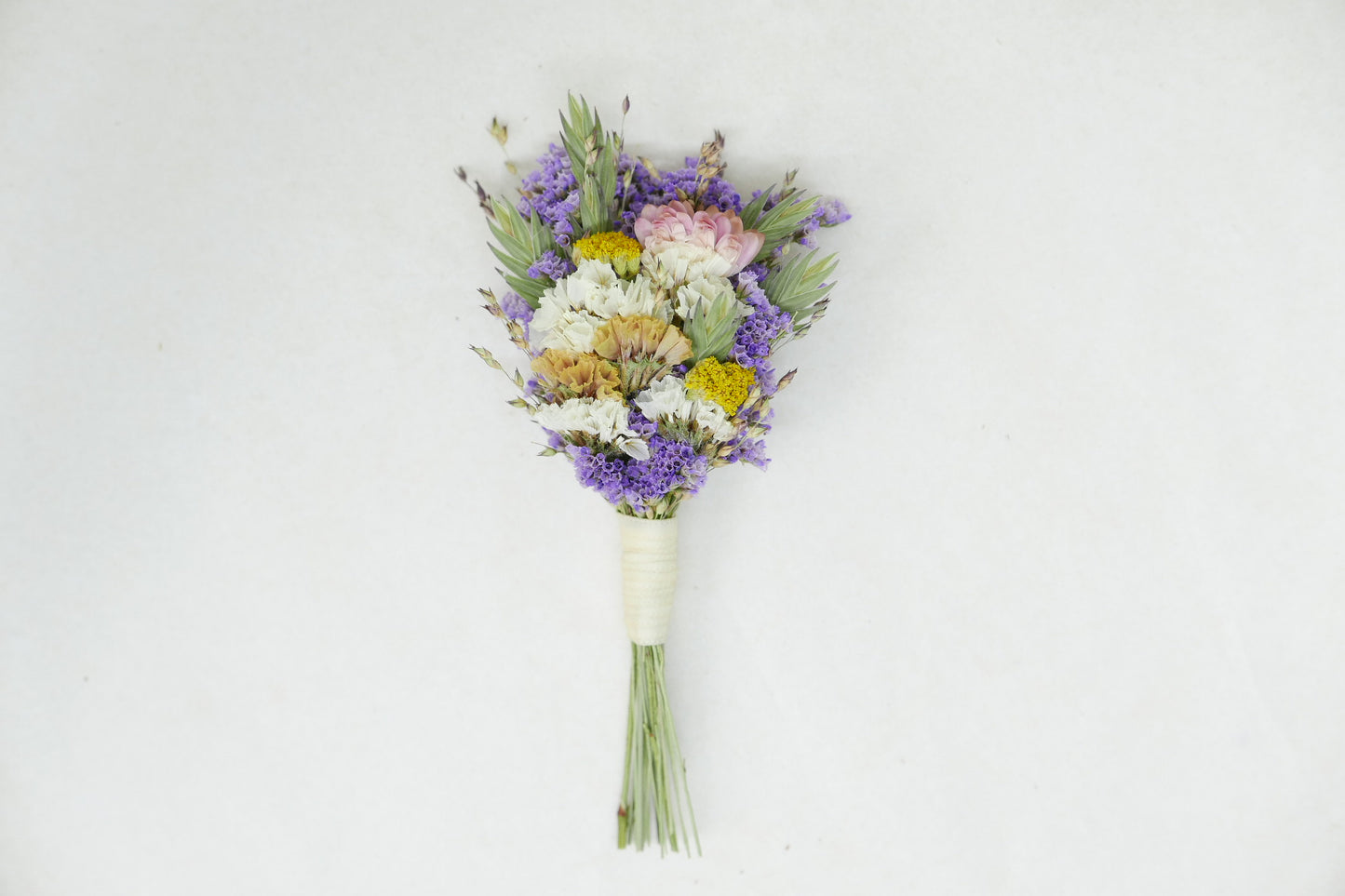 boutonnière slow flowers bio trockenblumen