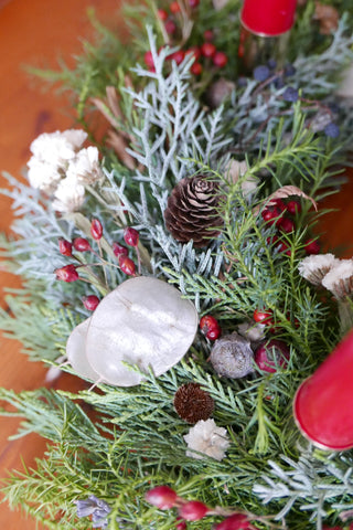 Adventskranz 'Hagebutte'