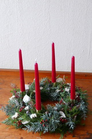 Adventskranz 'Hagebutte'