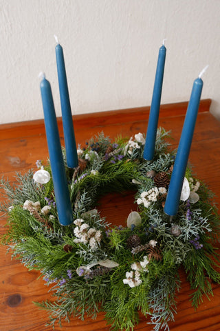 Adventskranz Bio Petrol