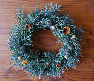 Kleiner winterkranz bio gelb