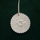 Plaster ornament 'Strawflower'