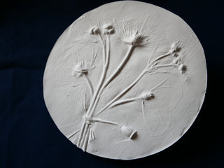 Botanical Bas Relief 'Papaver & Geum'