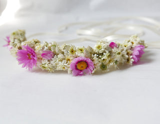 Flower crown 'Sunset'