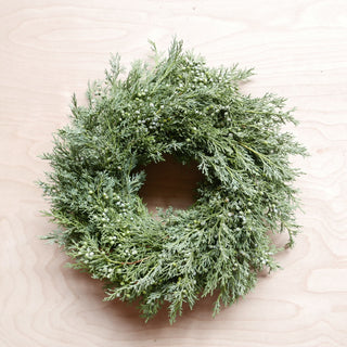 Adventskranz 'Silberwald'