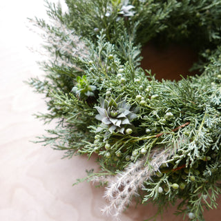 Adventskranz 'Sempervivum'