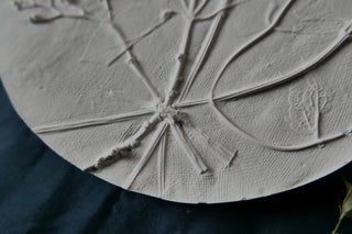 Botanical Bas Relief 'Lilac & Clematis'