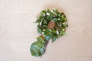 Winterlicher Trauerkranz