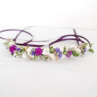 Flower crown 'Sunset'