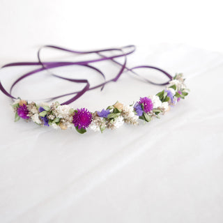 Flower crown 'Sunset'