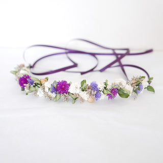 Flower crown 'Sunset'
