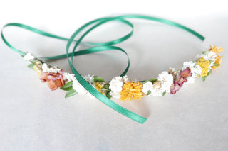 Flower crown 'Sunset'