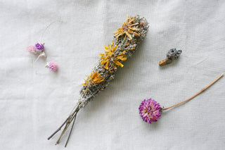 Räucherbündel 'Sonnenschein' mit Stiel