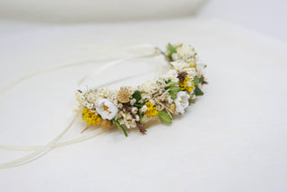 Armband Trockenblumen Hochzeit Brautjungfer