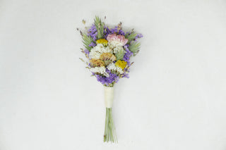 boutonnière slow flowers bio trockenblumen